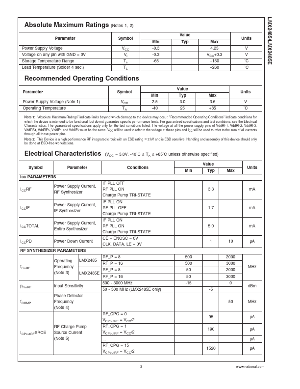 LMX2485