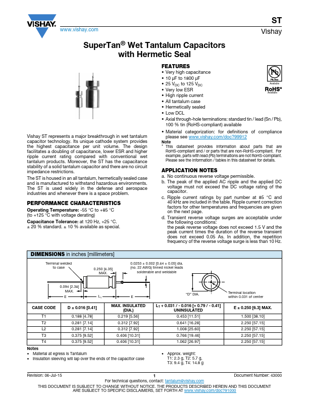 ST1500-30T4MI