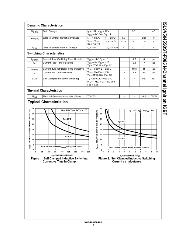 ISL9V5045S3ST-F085