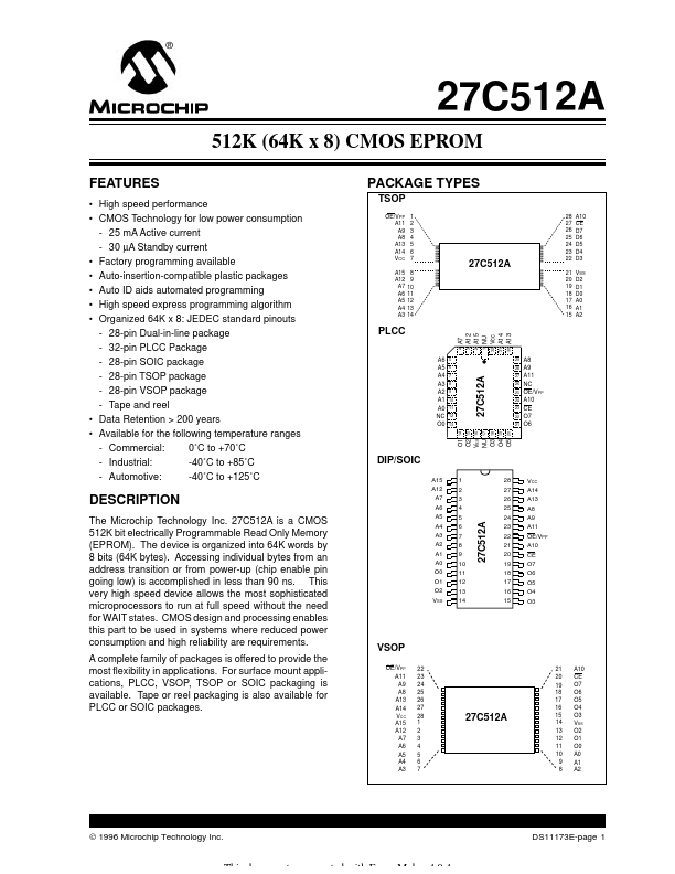 27C512A