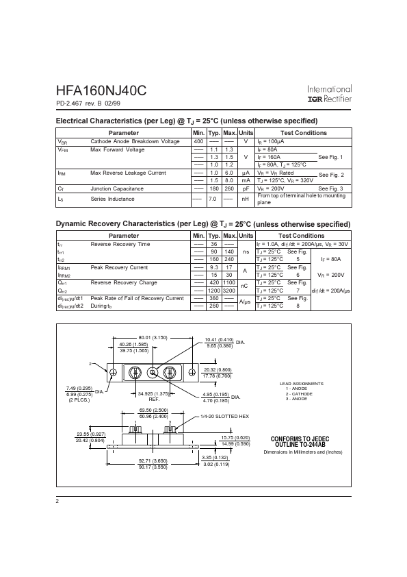 HFA160NJ40C