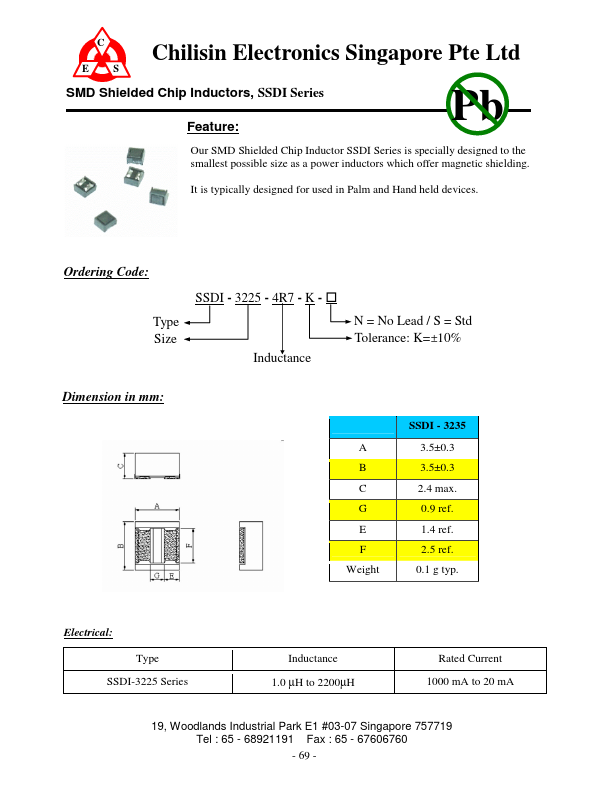 SSDI-3225