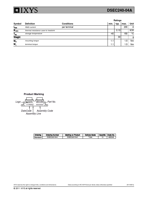 DSEC240-04A