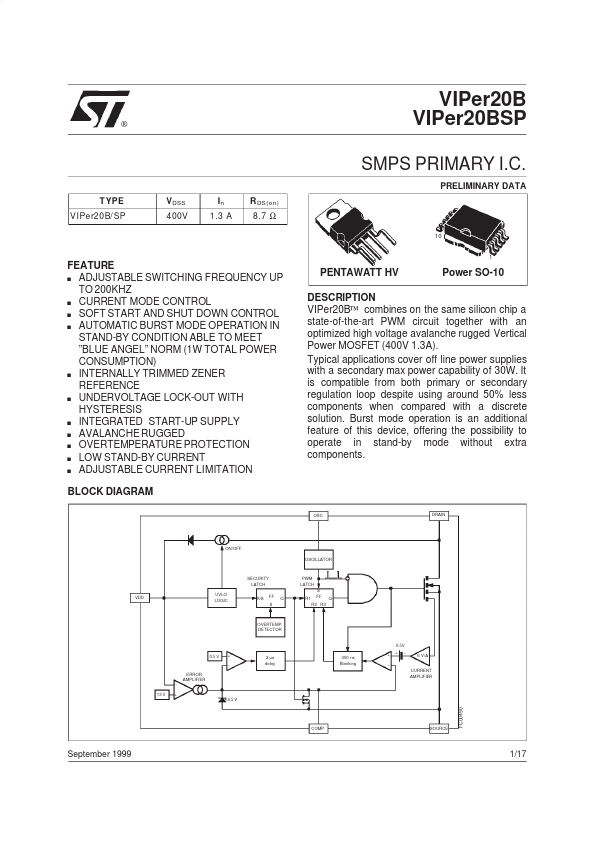 VIPer20BSP