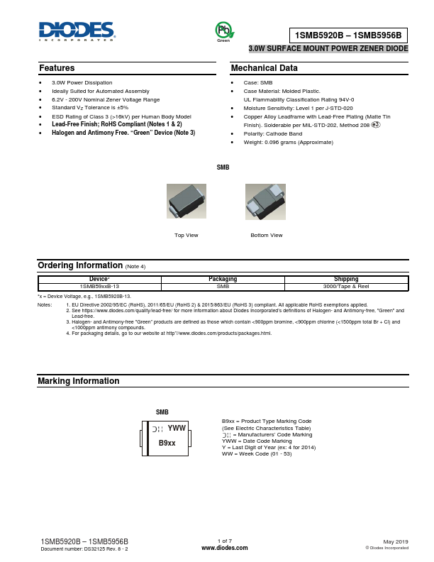 1SMB5950B