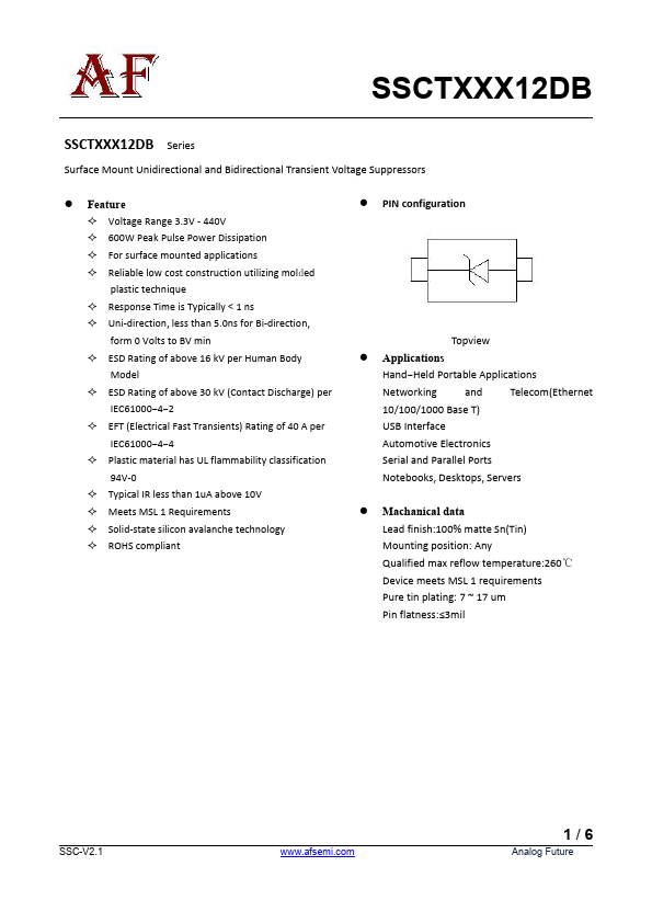 SSCT6V012DB