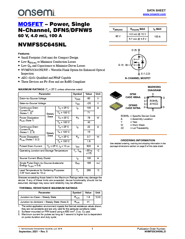 NVMFS5C645NL