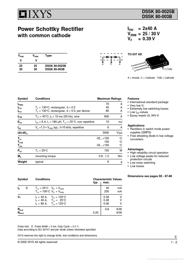 DSSK80-003B