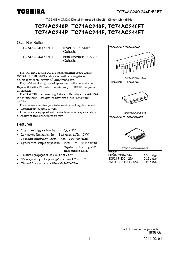 TC74AC240F