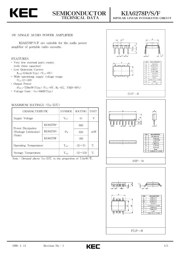 KIA6278P