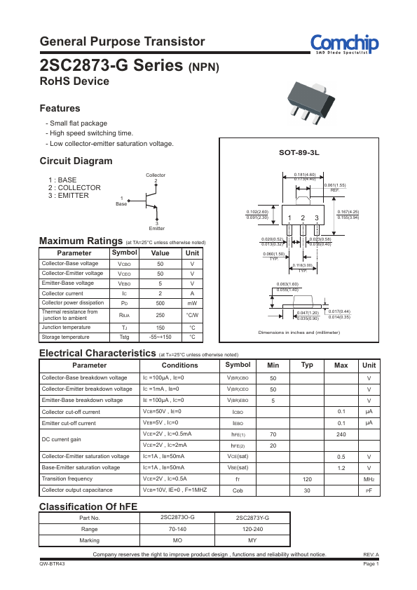 2SC2873-G