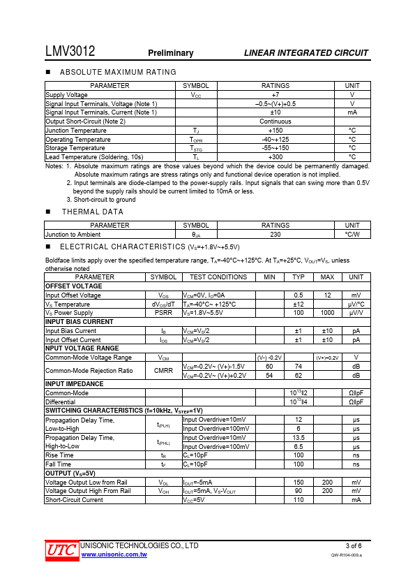 LMV3012