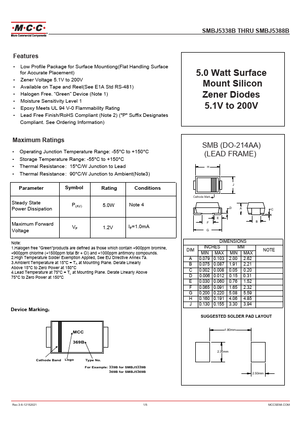 SMBJ5354B