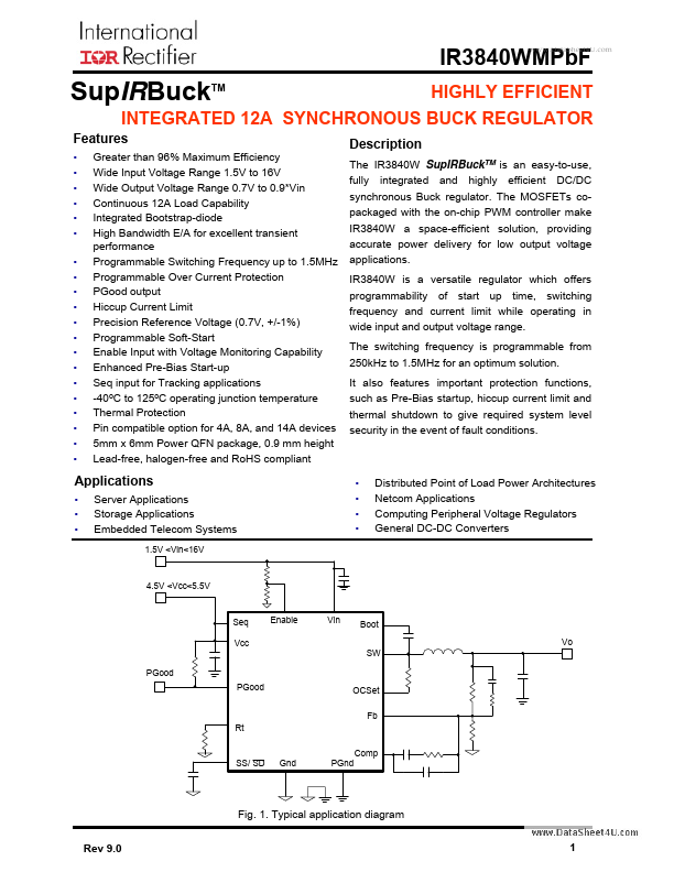 IR3840WMPBF