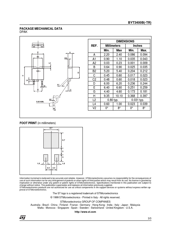 BYT3400B