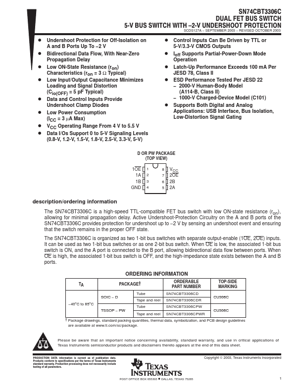 SN74CBT3306C