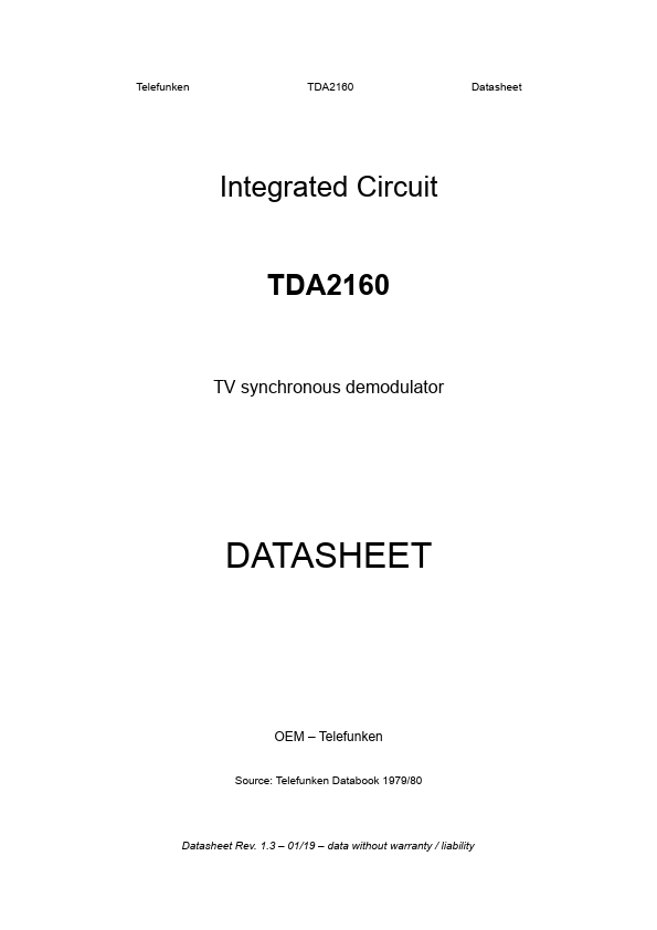 TDA2160