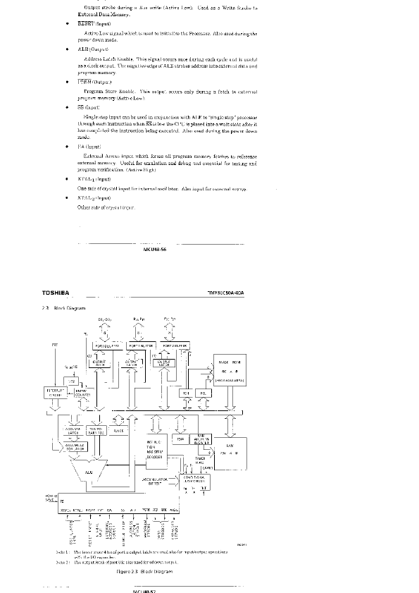 TMP80C50AP-6