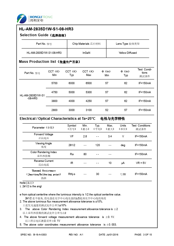 HL-AM-2835D1W-S1-08-HR3