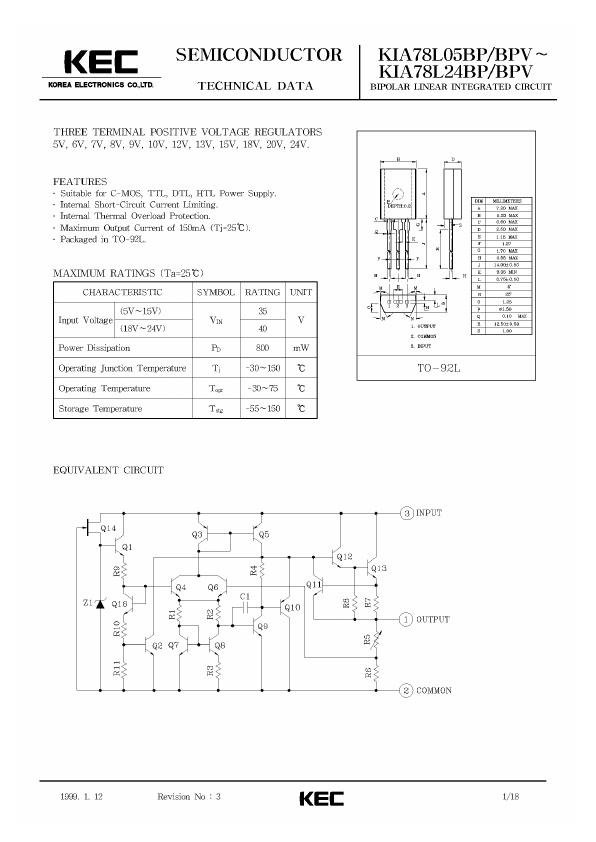 KIA78L08BPV