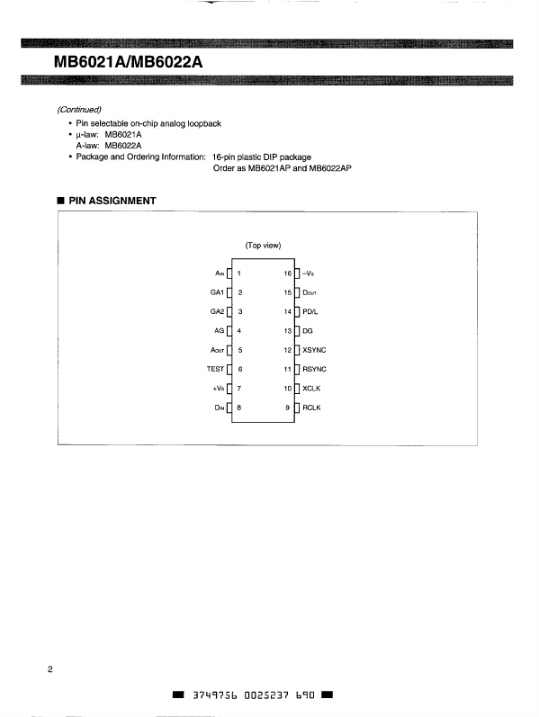 MB6022A