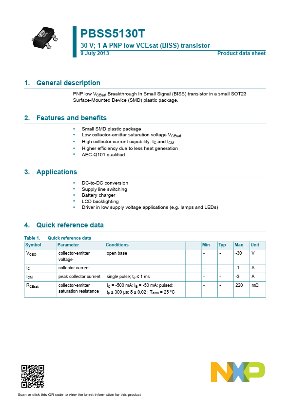 PBSS5130T