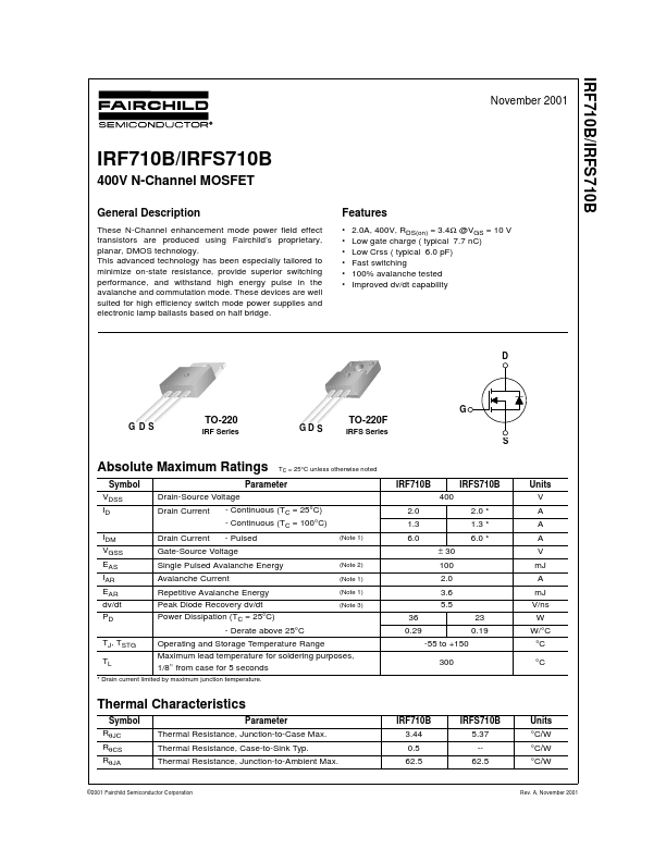 IRFS710B