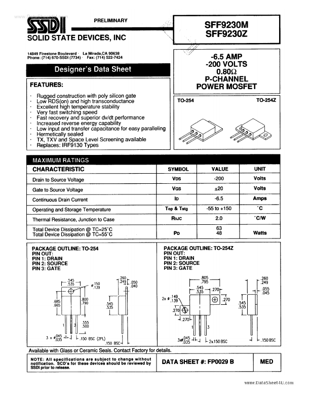 SFF9230Z