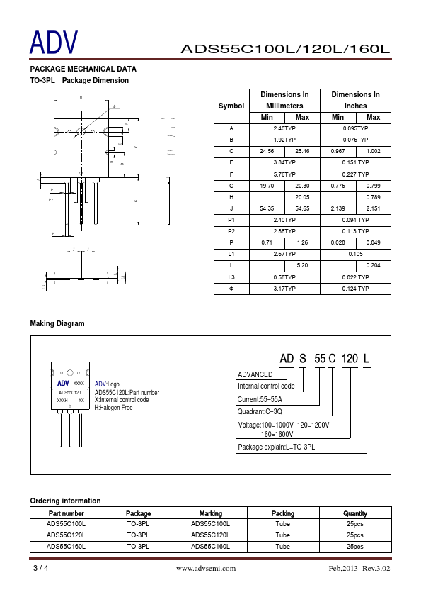 ADS55C160L