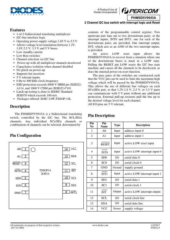 PI4MSD5V9543A