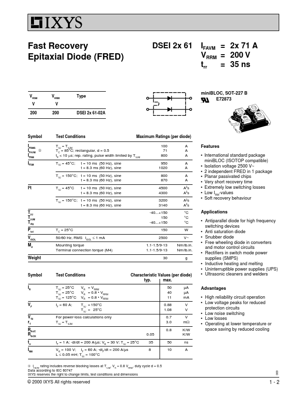 DSEI2X61-02A