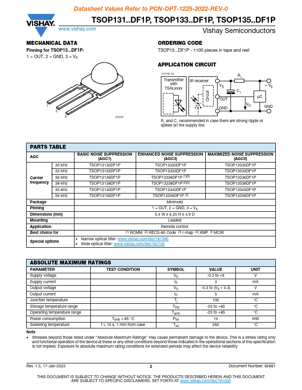 TSOP13156DF1P