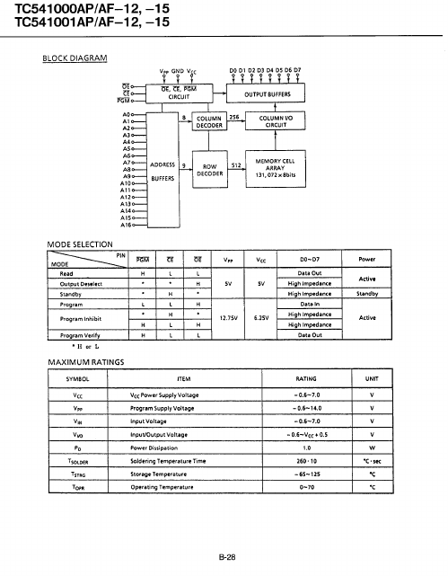 TC541001A