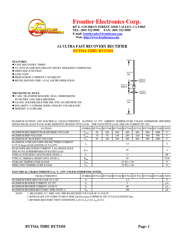 BYT54G