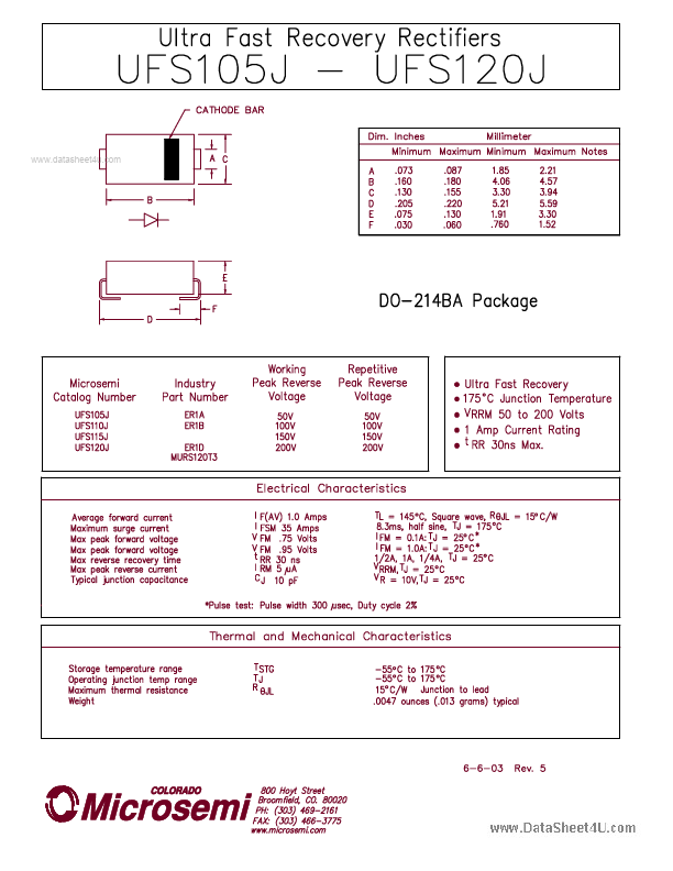 UFS105J