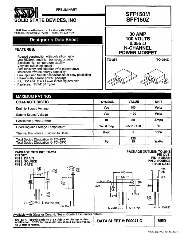 SFF150M