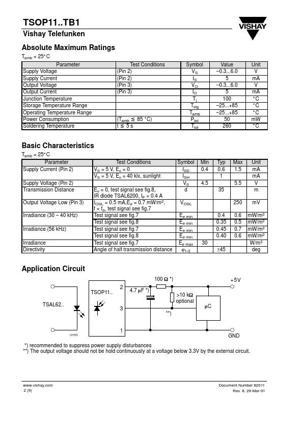 TSOP1136TB1