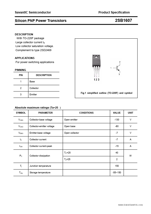 2SB1607