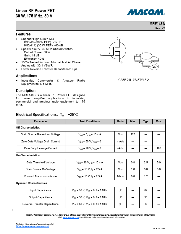 MRF148A