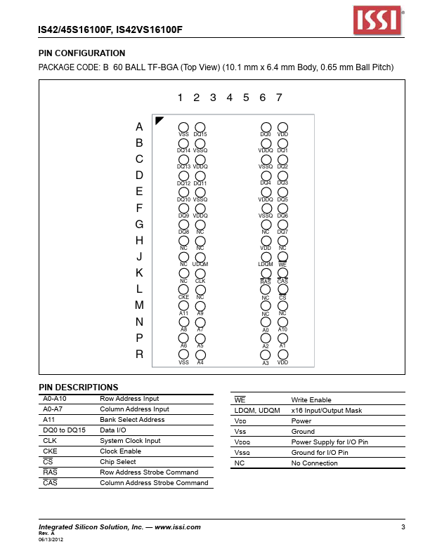 IS45S16100F