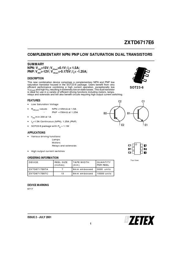 ZXTD6717E6