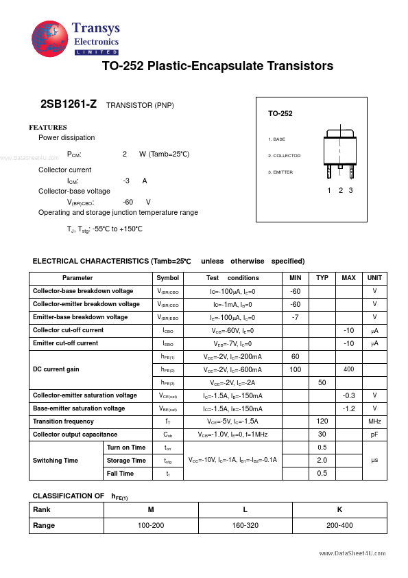 2SB1261-Z