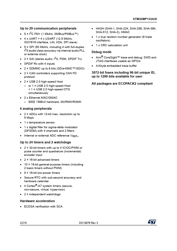 STM32MP133D