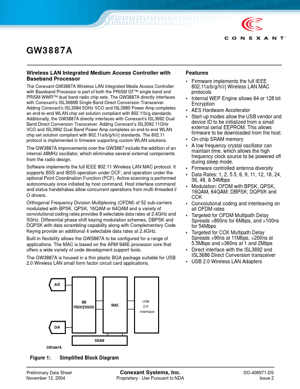 GW3887A