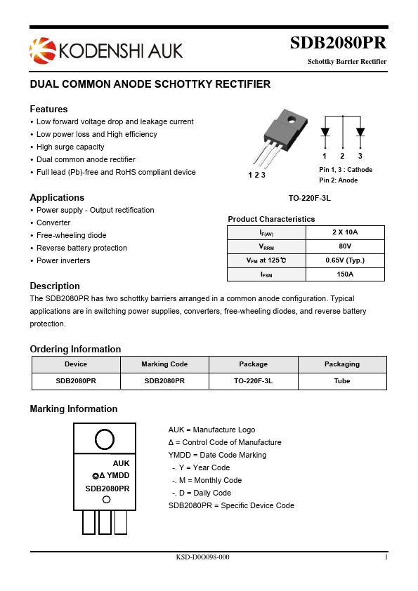 SDB2080PR