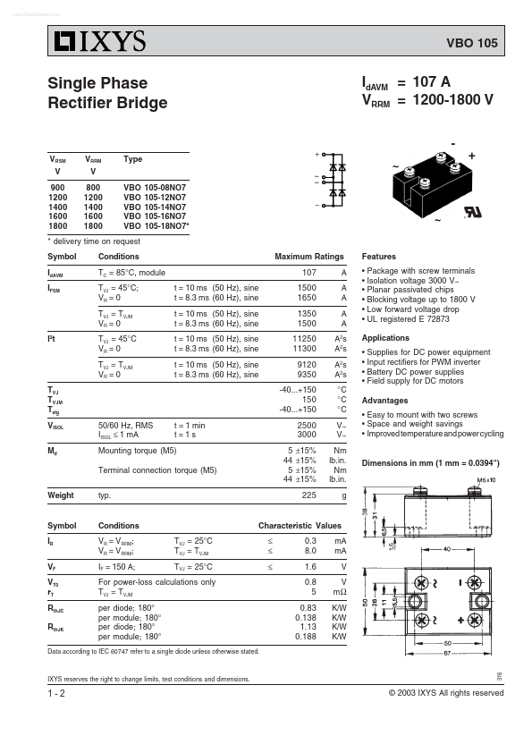 VBO105