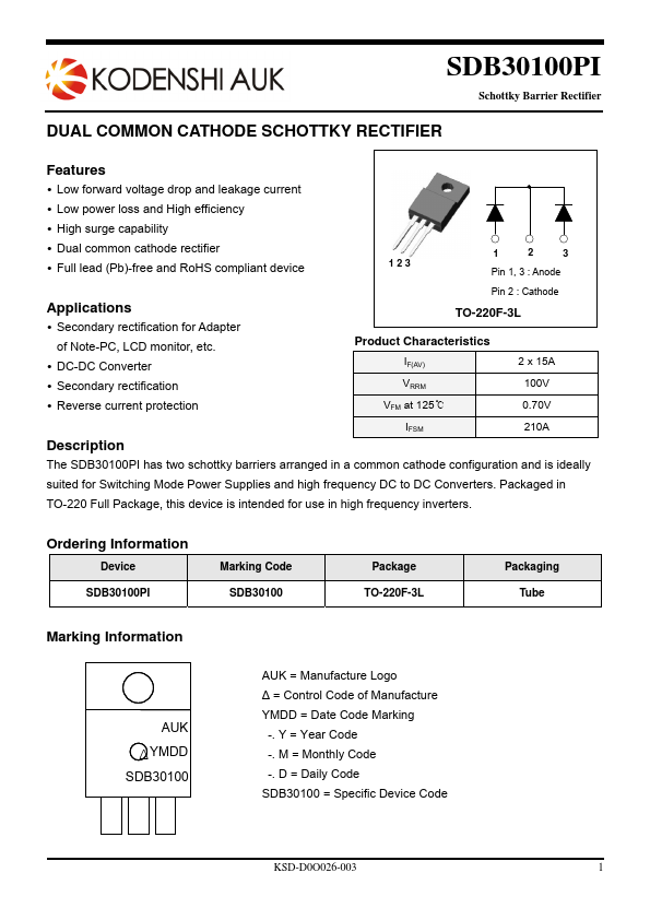 SDB30100PI