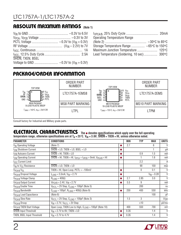 LTC1757A-2