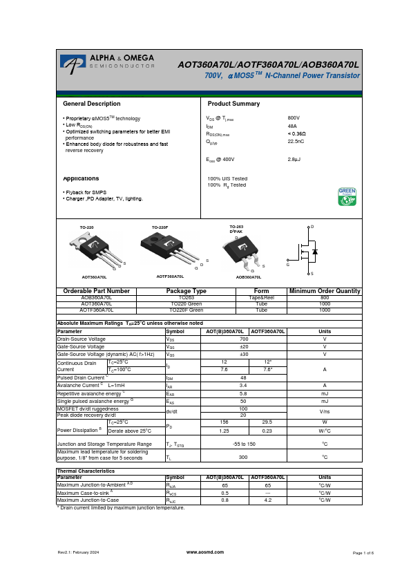 AOT360A70L