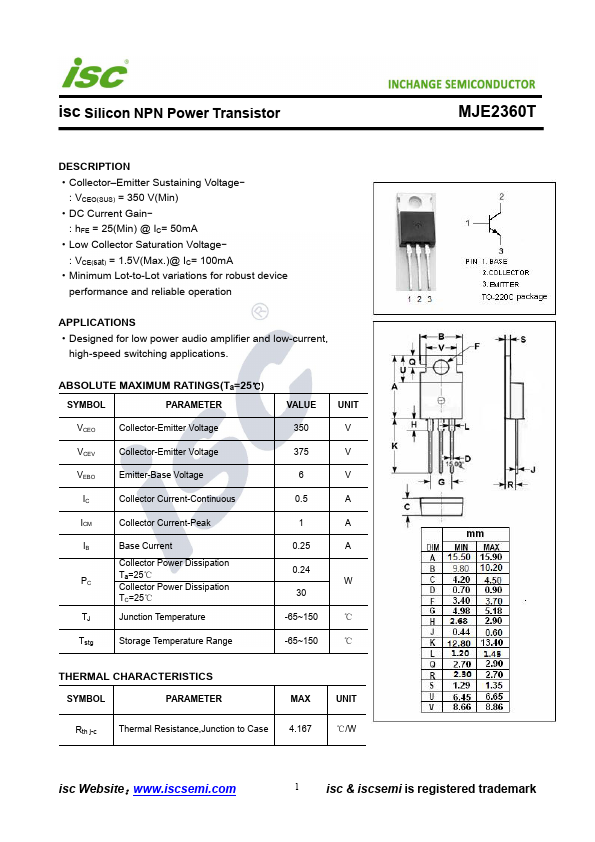 MJE2360T